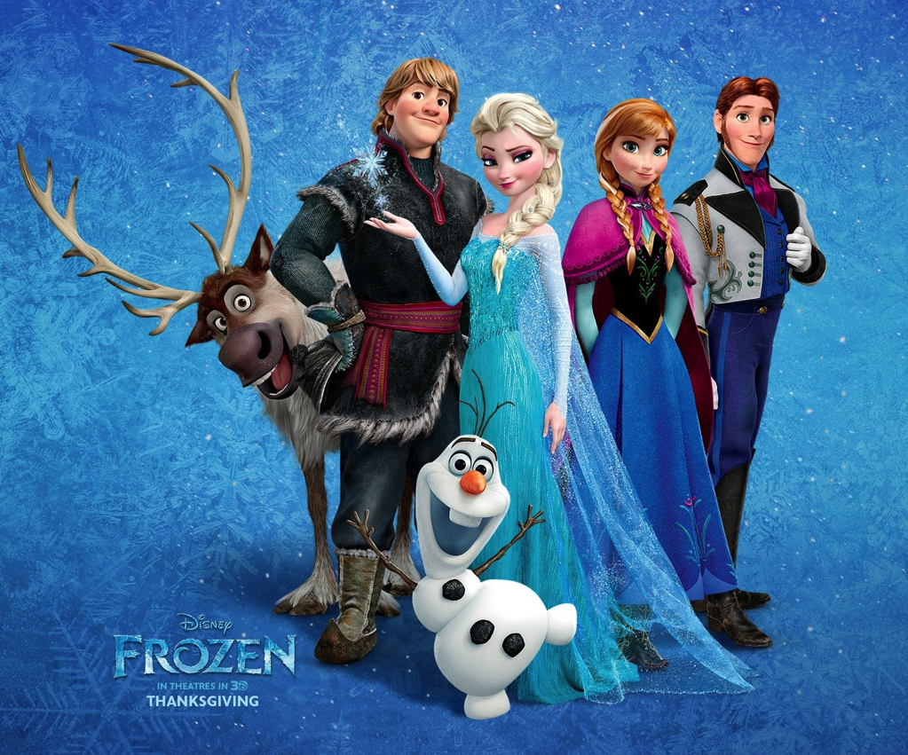 اینم از اولین انیمیشن من: Frozen