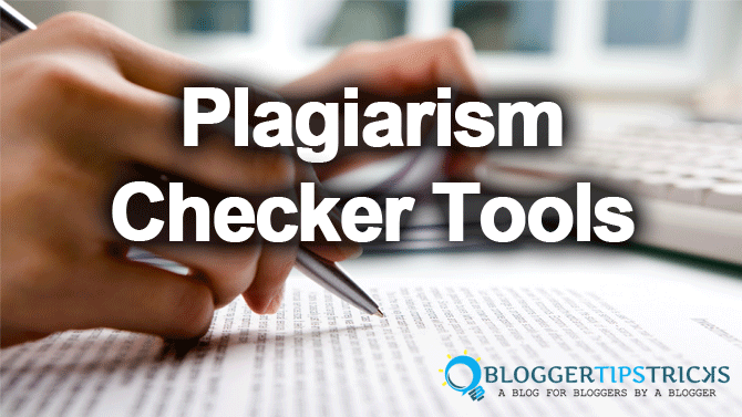 checking plagiarism