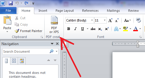 چطور به Word ، دکمه ساخت PDF اضافه کنیم (شورت کات)