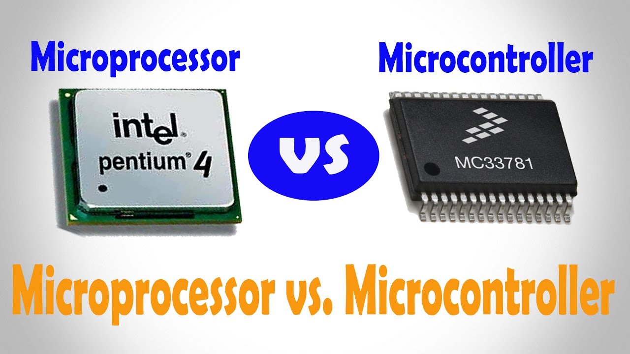 فرق بین میکروپروسسور و میکروکنترلر