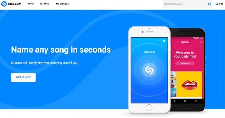 برنامه Shazam
