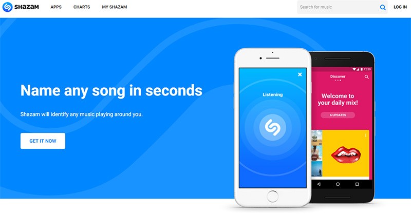 برنامه Shazam